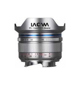 Laowa 11 mm f/4,5 FF RL pro Leica M, stříbrné provedení