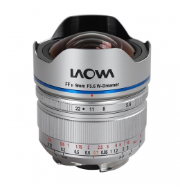 Laowa 9mm f/5,6 FF RL pro Leica M, stříbrné provedení