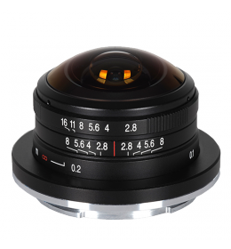 Laowa 4 mm f/2,8 Fisheye pro Sony E