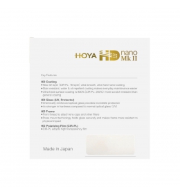 Filtr HOYA UV HD Nano Mk II 49 mm