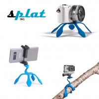 Flexibilní stativ Miggo SPLAT 3N1 s držákem pro akční kameru, mobilní telefon a fotoaparát